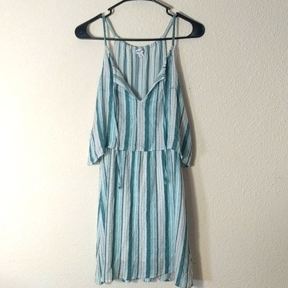 Splendid Beachcomber Striped Mini Dress Small Vacay